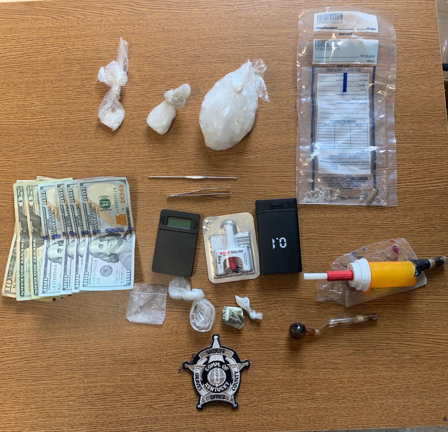 Drugs seized in Boaz search